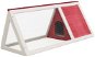 Cage for Rodents Shumee Cage for Small Animals Wood Red 98 × 50 × 41cm - Klec pro hlodavce