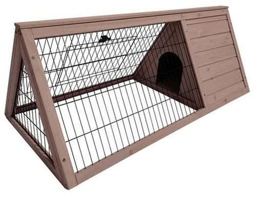 DUVO+ Výběh pro drobná zvířata ze dřeva S 110 × 50 × 41 cm - Ohrádka pro hlodavce - Hlavní obrázek
