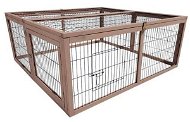 DUVO+ Small animal enclosure made of wood S 120 × 120 × 48 cm - Pen for Rodents