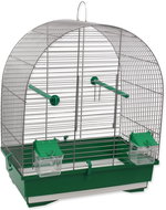 Bird Jewell Klec KS 8 šedá + zelená 40 × 25,5 × 47,5cm  - Ptačí klec