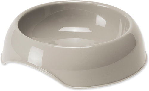 Dog Fantasy DF Plastic Dog Bowl, Grey - Dog Bowl - Main image