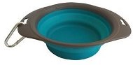 M-Pets On the road foldable blue 750ml - Travel Bowl for Dogs and Cats