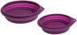 Karlie Silicone Bowl, Pink 500ml - Travel Bowl for Dogs and Cats
