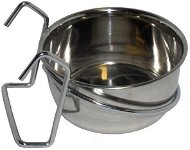Bowl for Rodents Akinu Bowl, Stainless Steel, Cage Hinge 150ml - Miska pro hlodavce