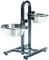 Trixie Dog Bar with Adjustable Height 2 × 2.8l/24cm - Dog Bowl