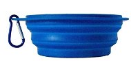 Akinu Folding Bowl Dark Blue 500ml - Travel Bowl for Dogs and Cats