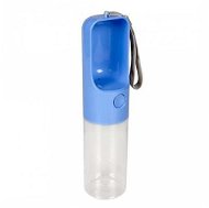 DUVO+ Cestovná fľaša na vodu 450 ml 28,5 × 6,5 × 6,5 cm - Cestovná fľaša pre psov a mačky