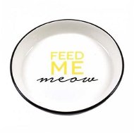 DUVO+ Feed me Meow Ceramic Bowl 13.8cm 180ml - Cat Bowl