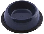 Cobbys Pet Silver Anti-slip Plastic Bowl 22.5 × 5.5cm 0.55l - Dog Bowl