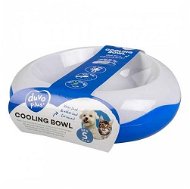 DUVO+ Cooling Bowl White Blue - Dog Bowl