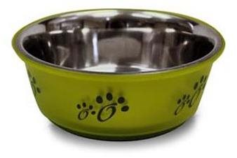 Les Filous Fusion Bowl Stainless-steel Bowl with Paws 17cm 0.95L - Dog Bowl - Main image