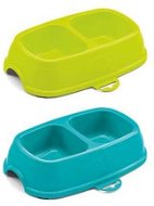 Stefanplast Break 13 Anti-slip Plastic Bowl Turquoise/Lime - Dog Bowl