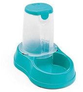 Stefanplast Break Granule Bowl with Container Turquoise 1.5l - Dog Bowl