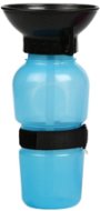 EzPets2U Water cup Fľaša cestovná s miskou modrá 21,5 × 10,7 cm - Cestovná fľaša pre psov a mačky
