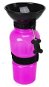 EzPets2U Water cup Fľaša cestovná s miskou ružová 21,5 × 10,7 cm - Cestovná fľaša pre psov a mačky
