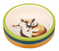 Bowl for Rodents Trixie Ceramic Hamster Bowl 80ml/8cm - Miska pro hlodavce