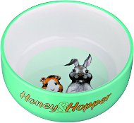 Trixie Honey & Hopper for Guinea Pig and Rabbit 250ml/11 cm - Bowl for Rodents