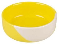 Duvo+ Stone Grace 600ml yellow and white - Dog Bowl