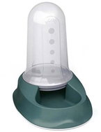 Stefanplast Multireserve Chic bowl English green 2in1 feeder/waterer 0,8 l - Dog Bowl