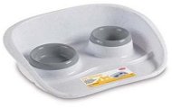 Stefanplast Feed and water tray grey 0,25/0,30l - Dog Bowl