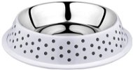 Duvo+ Non-slip stainless steel bowl dotted - Dog Bowl