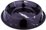 Duvo+ Non-slip stainless steel bowl marble - Dog Bowl