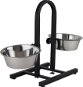 Akinu Adjustable bowl stand "U" black 2 × 3 L - Dog Bowl