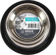 M-Pets Crock NEW Miska nerezová s gumou XS 0,18 l - Dog Bowl