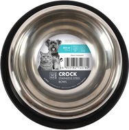 M-Pets Crock NEW Miska nerezová s gumou S 0,355 l - Dog Bowl