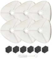 Tikpaws Replacement filters with activated carbon for fountain TK-WF003 6 pcs - Fountain Filter
