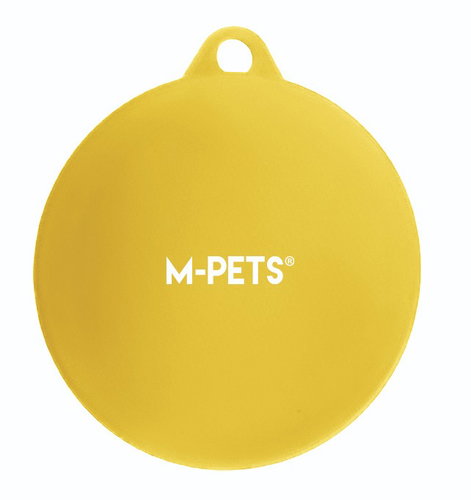 M-Pets Silikónové viečko na konzervu 9 cm žlté Hlavný obrázok M-Pets Silikónové viečko na konzervu 9 cm žlté - Miska pre psa - Hlavný obrázok