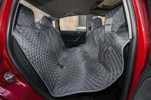 Reedog Protective Car Cover for Dogs with Zipper  - Grey (XL) - Car Seat Cover For Dogs - Main image