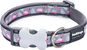 Red Dingo Flamingo Cool Grey - Obojek pro psy