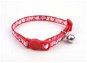 Cat Collar Cobbys Pet Adjustable Collar with Bell Red 20-30cm × 1cm - Obojek pro kočky