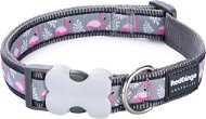 Red Dingo Dog Collar, Flamingo Cool Grey 20mm × 30-47cm - Dog Collar