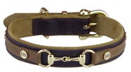 Pet Amour Collar HH Luxury Brown XS - Dog Collar