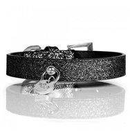 M&P Collar Stardust Black 30 × 1,5 cm - Dog Collar