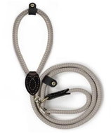 M&P Retractable collar with leash grey - Dog Collar