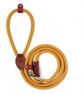 M&P Retractable collar with leash yellow - Dog Collar