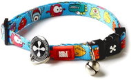 Max & Molly Smart ID collar for cats, Little Monsters, one size - Cat Collar