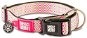 Max & Molly Smart ID Semi-retractable Collar Retro Pink - Dog Collar