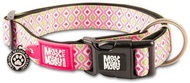 Max & Molly Smart ID Collar, Retro Pink, Size S - Dog Collar