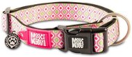 Max & Molly Smart ID Collar, Retro Pink, Size L - Dog Collar