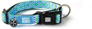 Max & Molly Smart ID Collar, Retro Blue, Size S - Dog Collar