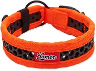 Tamer Collar Softy Orange Black 35-41 × 3,3cm - Dog Collar