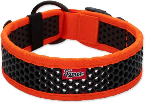 Tamer Collar Softy Orange Black 55-61 × 5,1cm - Dog Collar