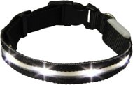 Vking LED obojek černý S - Dog Collar