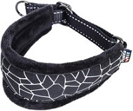 Rukka Cube Hound obojek polostahovací extra měkký černý L 36-45 cm - Dog Collar