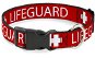 Buckle Down obojek pro psa regular Lifeguard vel. L 38 - 66 cm - Dog Collar