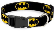 Buckle Down obojek pro psa regular Batman vel. L 38 - 66 cm - Dog Collar